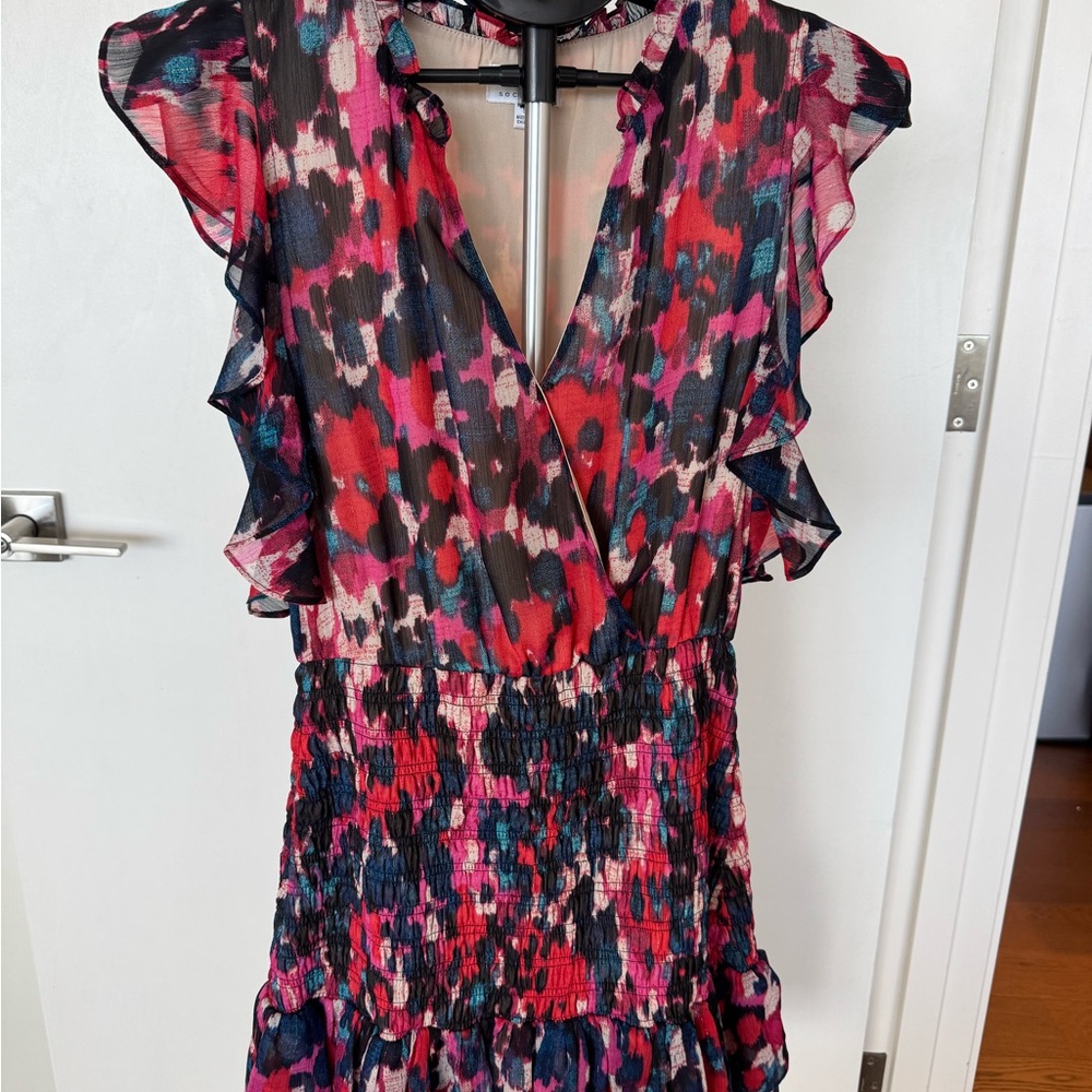 Socialite from Nordstroms Multicolor Ruffle Dress